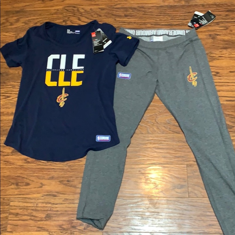 Under Armour Heat Leggings Cleveland Cavaliers